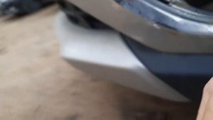 Замена противотуманок  Митсубиси Аутлендер на диодные противотуманки