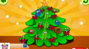 Merry Christmas Funny Food! - Educational game by Bini Bambini