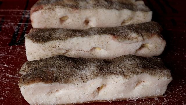 Лучшая закуска!! Сало солю только так!! Вкусное сало. Правильная засолка сала