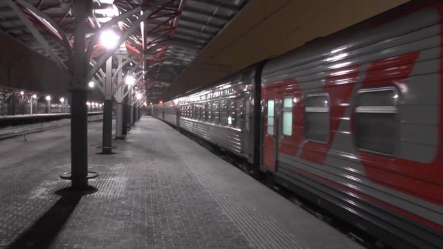 Тепловоз ТЭП70БС-134 со скорым поездом Волгоград - Нижневартовск смотреть онлайн