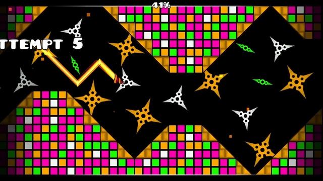 Играю ПЕРВЫЕ уровни ЛУЧШИХ креаторов Geometry Dash смотреть онлайн