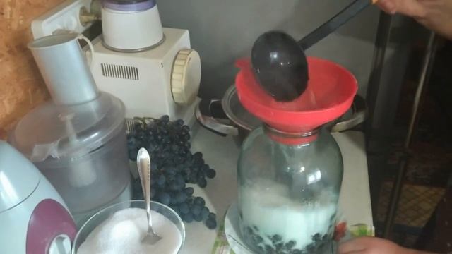 АРОМАТНЫЙ КОМПОТ ИЗ ВИНОГРАДА НА ЗИМУ БЕЗ СТЕРИЛИЗАЦИИ. смотреть онлайн