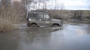 Леха с УАЗами штурмует Реку.