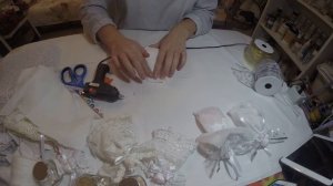 Рождественский ангел своими руками. 1-я часть.