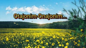Ota, ona haqida judaham tasirli sher... "Otajonim - onajonim"...