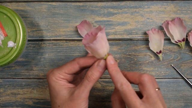 Мастер-класс "Эустома из холодного фарфора"