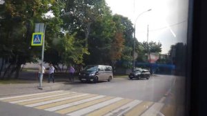 123 маршрут автобуса. 02.08.2021 год. Москва.