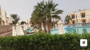 Обзор пляжа в отеле Amphoras Blu Hotel 4+*. Sharm-el-sheikh