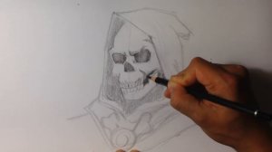 How to Draw Skeletor from He-Man - Skull Drawings