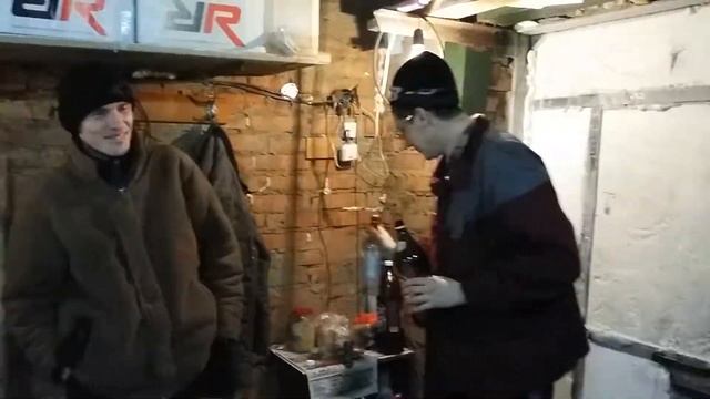 в гараже после нового года и после дров 4 января смотреть онлайн