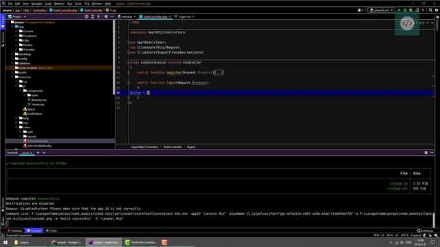 Laravel: Cara Membuat Custom Login Menggunakan Vuetify - Cak Bud Notes смотреть онлайн