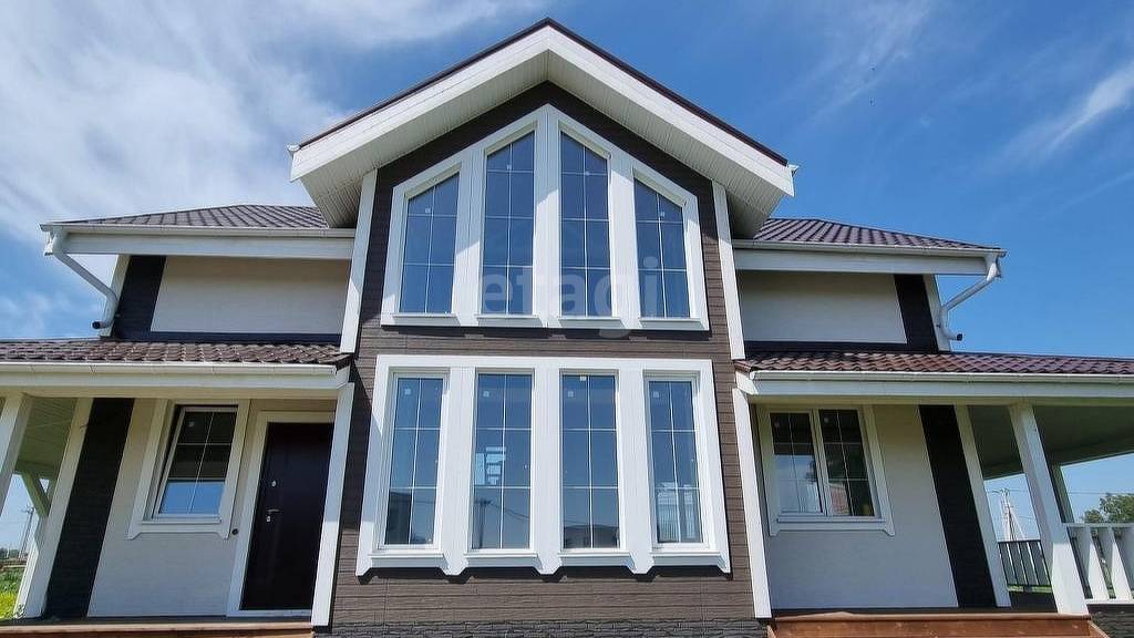 Дом 167 м2. Технология СИП Панель . Очень теплый дом смотреть онлайн