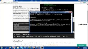 how to install chocolaty in windows operating system