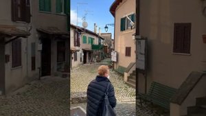 Итальянская деревня около Рима.