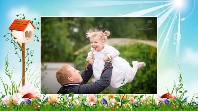 Слайд-шоу дочке на день рождения (на 1 годик) смотреть онлайн