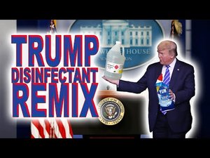 Дональд Трамп - Трамп Дезинфектор - песня прикол микс ремикс - TRUMP DISINFECTANT REMIX - WTFBRAHH