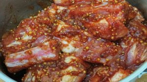 Рёбра свиные запеченные