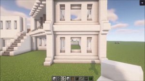 Minecraft mansion | How To build a large modern mansion in minecraft | minecraft house TUTORIAL