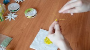 Ромашка Из Бисера! Как Ее Легко Сделать!?