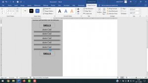 How to Create Resume in MS Word | F HOQUE |