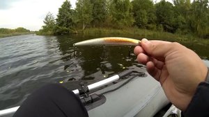 Лучшие воблеры на щуку: Megabass X-140 challenge