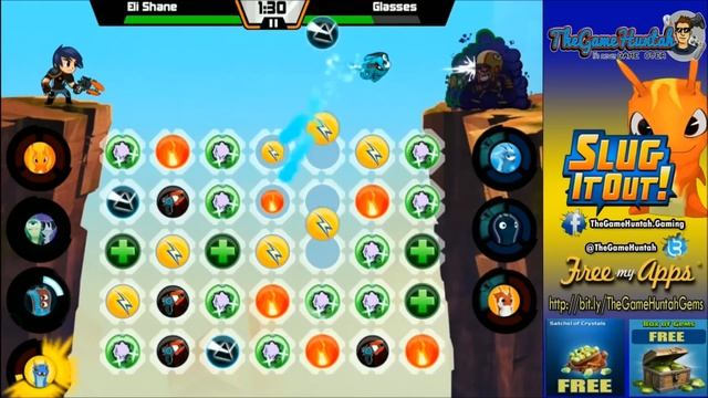 Slugterra Slug it Out! #7 - Enigmo and Healotoxis (Puzzle Combat iOS / Android) смотреть онлайн