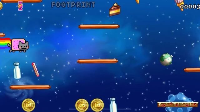 JUST LETSPLAY of the mobile game Nyan Cat смотреть онлайн
