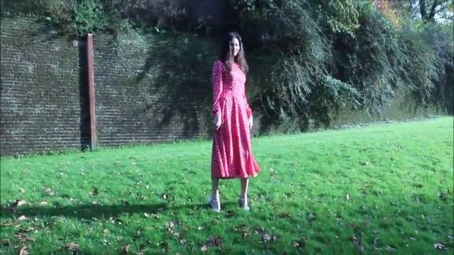 Платье с Юбкой-Солнце. Работа ученицы Альбины Абдюшевой смотреть онлайн