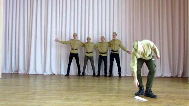 Инсценировка песен военных лет "Смуглянка" смотреть онлайн