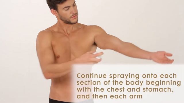 Спрей автозагар James Read Instant Bronzing Mist - правила нанесения