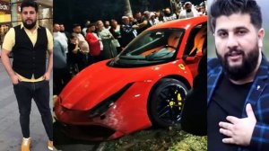 Accident cu fratele lui Tzancă Uraganu. Miraj Tzunami a făcut praf Ferrari-ul de sute de mii de eur