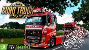 Euro Truck Simulator 2 на руле Fanatec DD1 / RTX4090 Конвой Dobrov 47RUS