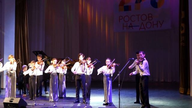 Ансамбль скрипачей МБУДО Детской школы искусств 7 им. Г.М. Балаева.