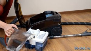 Тест пылесоса THOMAS PARKETT MASTER XT: освобождение от пыли