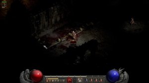Нормал. Победа над Мефисто. Прохождение варваром Diablo II: Resurrected.
