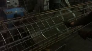 Изготовление пространственного каркаса буронабивной сваи