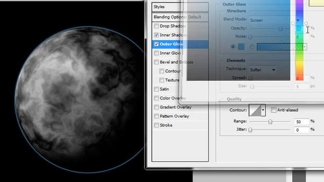 Adobe Photoshop CS3 | Crear un planeta смотреть онлайн