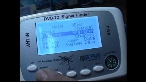 SATFINDER CLONIK SF-500Т2 - прибор для настройки антенн