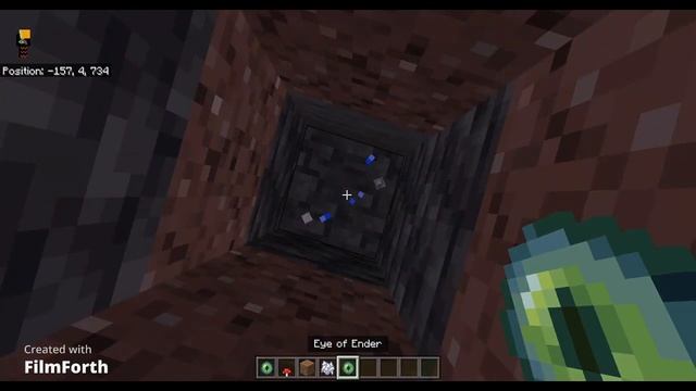 How to easily break end portal frame in Minecraft Bedrock or Java 1.19! смотреть онлайн