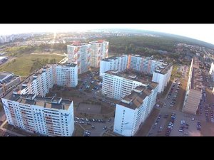 Обзор строительной площадки 65/03 г. Набережные Челны с квадрокоптера Syma Z6