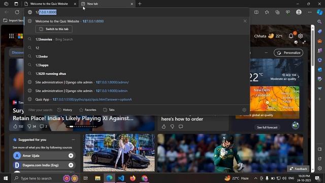 I made quiz app with help of ChatGpt | Make any website using ChatGpt | Django | Coding Challenges