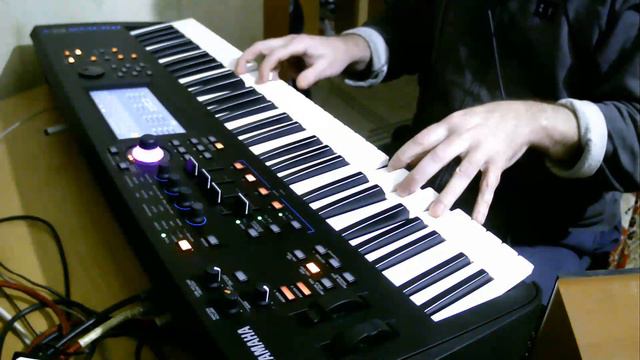 Песенка велосипедистов -ВИА "Поющие гитары" СССР моя примерная версия на Yamaha modx6 (перформенсом смотреть онлайн