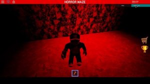 Horror Maze!!!; Лабиринт ужасов!!!; Кошмарный лабиринт!!!; В Roblox!!!