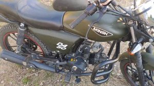 Мопед Минск d4 50 M1NSK Хаки