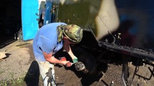 Дима, давай оживим ГАЗ 66!!! Установил колеса от БТР.