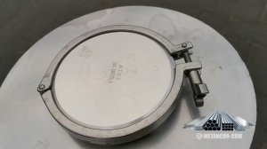 Бочка из нержавейки с ручками и крышкой кламп