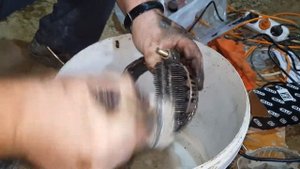 Mitsubishi Pajero 3  4м41   Ревизия генератора снимаем разбираем.