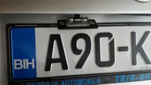 How To Replace The License Plate Light?