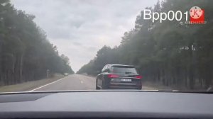 Audi Q7 50tdi против BMW 535i.- ходом