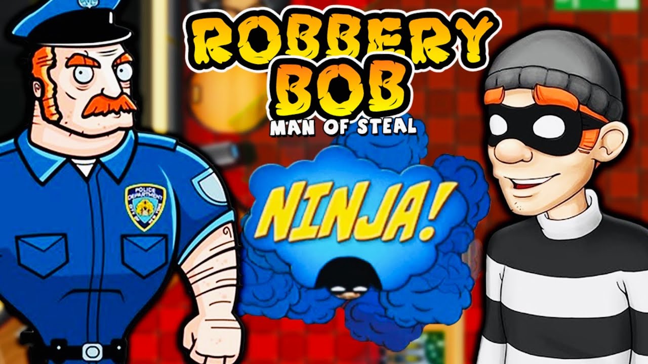 ВОРИШКА БОБ 1! ROBBERY BOB #15 EXTRAS! КРУТОЕ ОГРАБЛЕНИЕ! РОББЕРИ БОБ НИНДЗЯ! Dilurast GAME